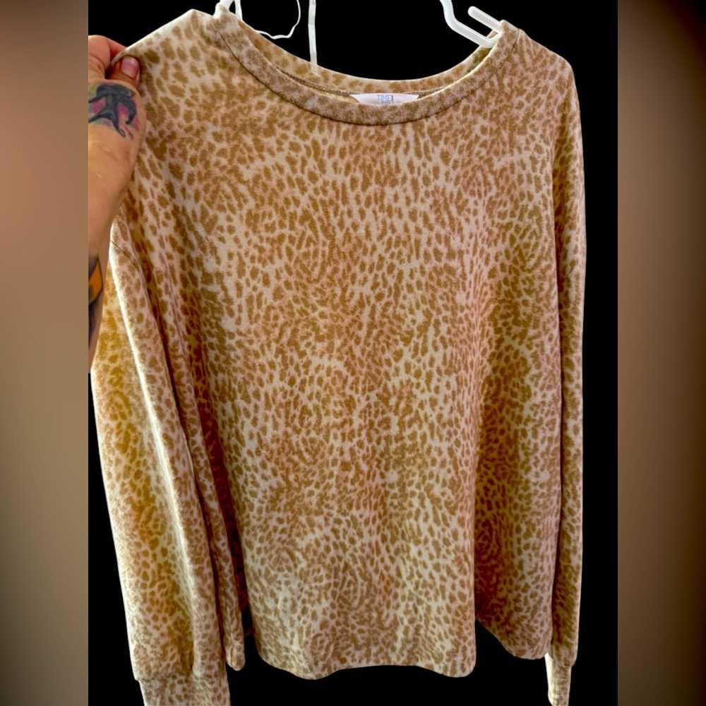 Leopard Print Women's Sweater